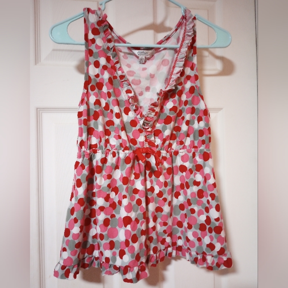 Kathryn brand size small polka dot tank shirt